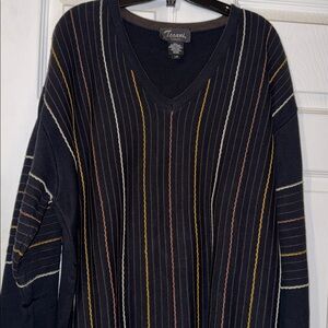 Vintage Striped Tosani Sweater Cotton